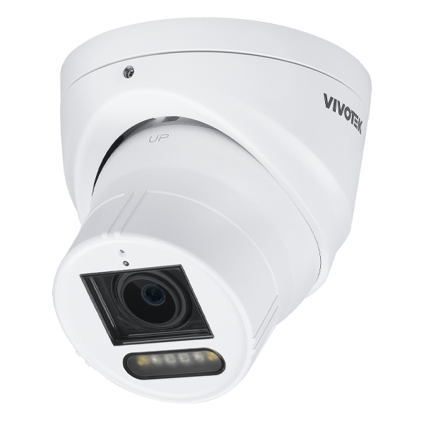 Vivotek IT9383-HTVW C-Series 5MP Outdoor AI Turret IP Cam Dual-Light 2.7-13.5mm