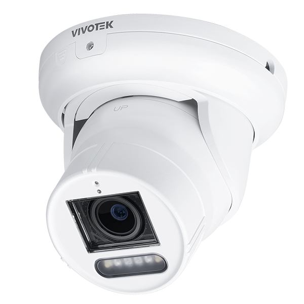 Vivotek IT9389-HTVW-V3 V-Series 5MP AI Outdoor Deterrence Turret 2.8-12mm