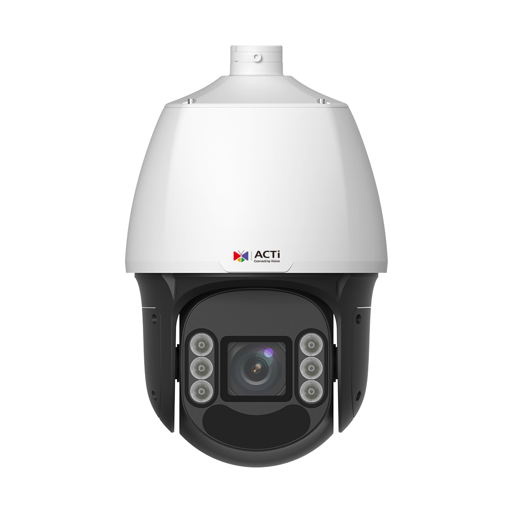 ACTi K953 5MP Deep Learning AI ColorGuard LightGuard 33x Outdoor PTZ with IR LED 250m, ColorVizion, WDR 145dB