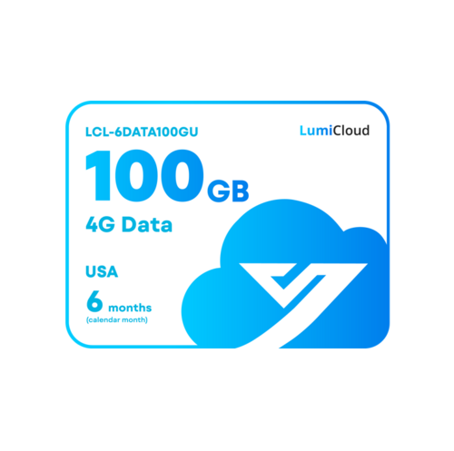 Luminys LCL-6DATA100GU LumiCloud 4G Data 100GB USA: 6 Month Data Plan