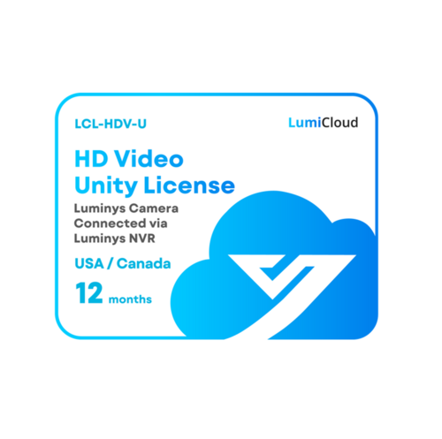 Luminys LCL-HDV-U LumiCloud HD Video Unity Channel (Annual Subscription License)