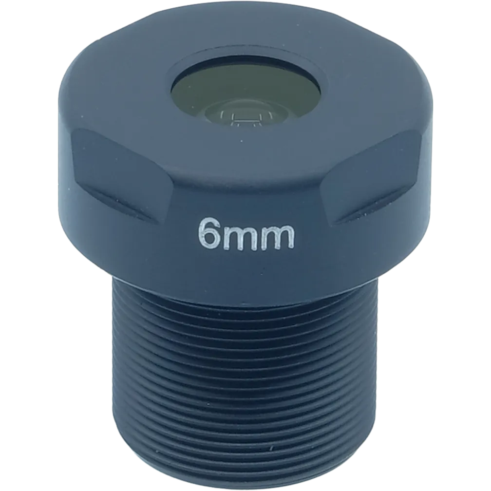 Lens M12 6 mm F2.0 IR 10 pcs (03446-001)