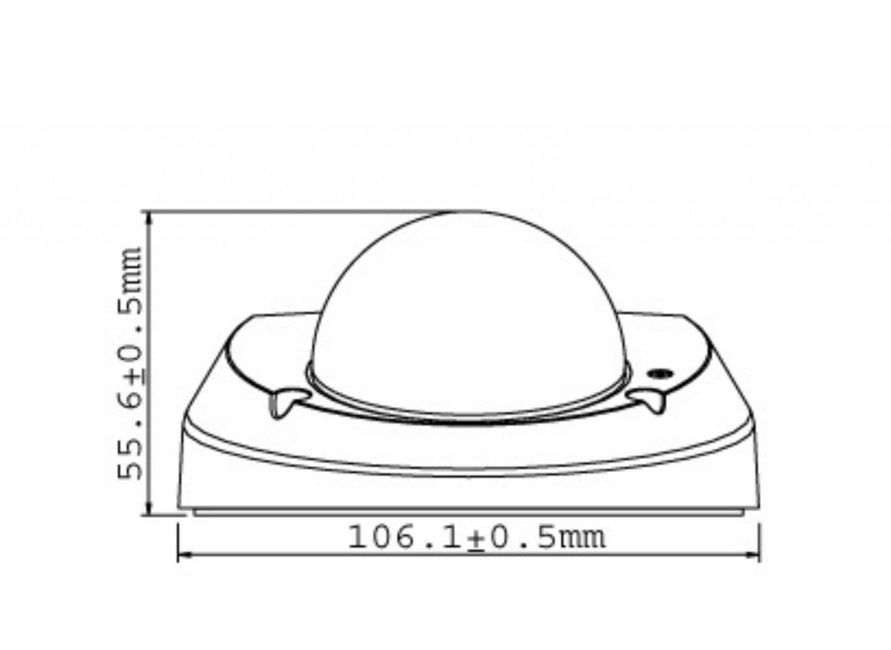 GeoVision GV-MFD series dimensions