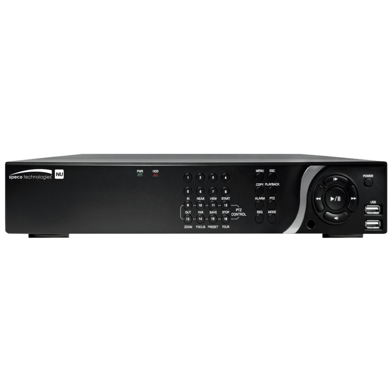 Speco Technologies SPE-N8NU8TB 8 Channel NVR with POE, H.265, 4K, 8TB, TAA (SPE-N8NU8TB)