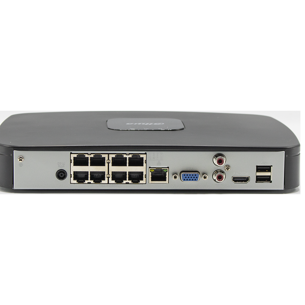 Dahua NB484E62B 4MP Starlight Network 8-CH Security System (Black Housing)