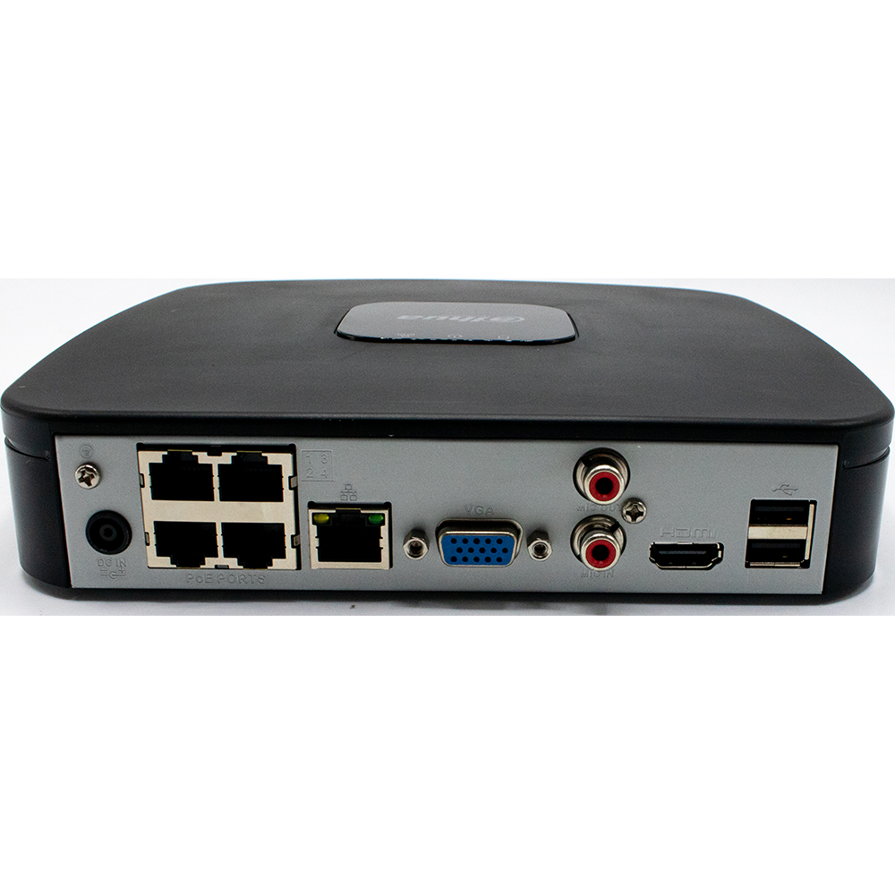 Dahua NB444E42B 4MP Starlight Network 4-CH Security System (Black Housing)