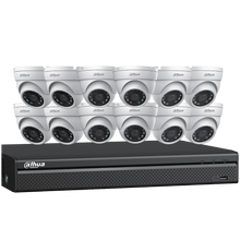 Dahua N5164E124 4MP Network Security System (12 Eyeball cameras + NVR)