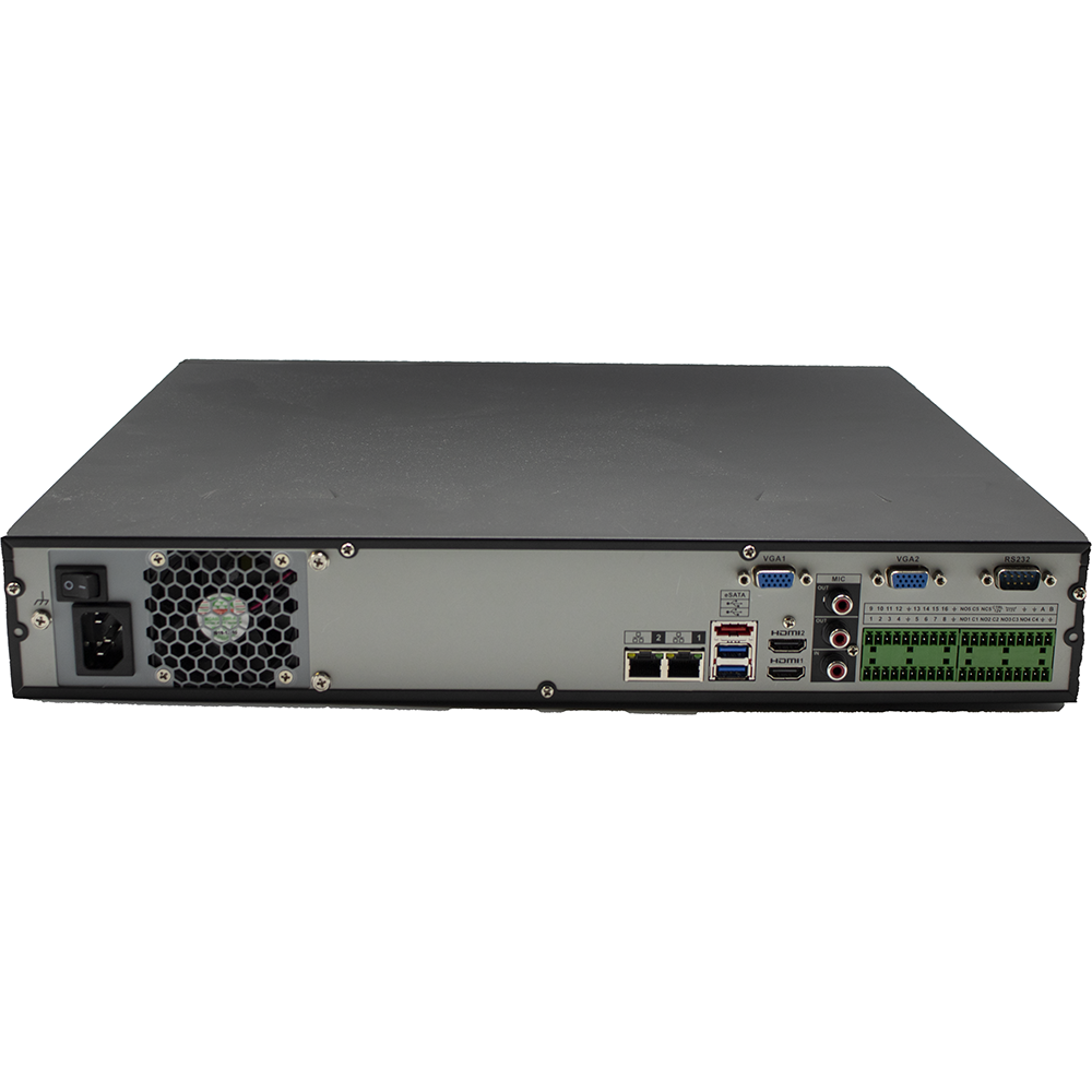 Dahua N54B5N10 32 CH NVR, Dual-NIC, 1.5U, 4SATA Bays, 10TB included