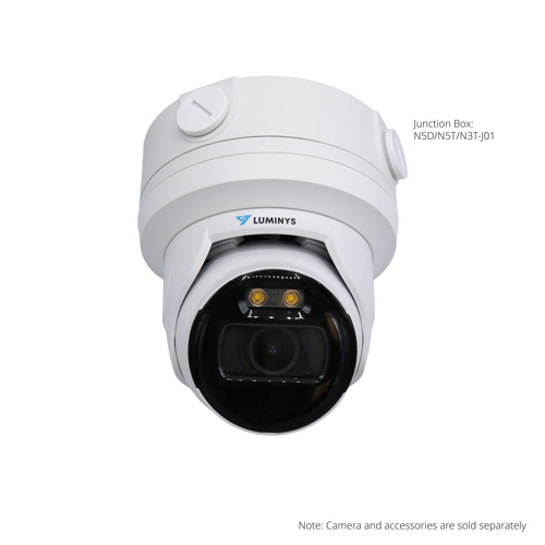 Luminys N3T-8LA2 8MP Network LumiLuxSmart Turret Camera (2.8mm)
