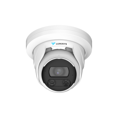 Luminys N5T-8DA2 8MP Network LumiDeterrent Turret Camera (2.8 mm)