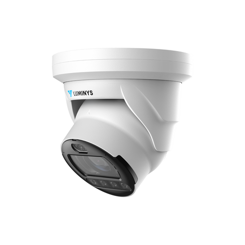 Luminys N5T-8DAV 8MP Network LumiDeterrent Turret Camera (Vari-Focal)