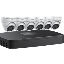 Dahua N484E62 4MP Network Security System (6 Eyeball cameras + NVR)