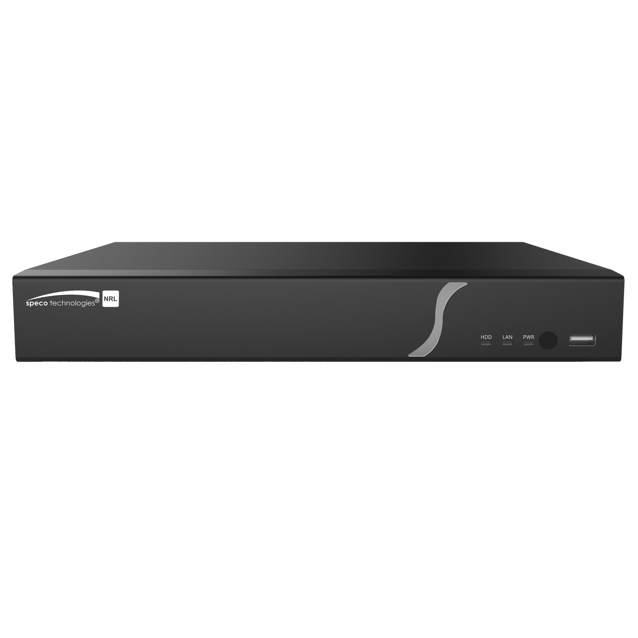 Speco Technologies N4NRL8TB 4 Channel 4K H.265 NVR with PoE and 1 SATA- 8TB (N4NRL8TB)
