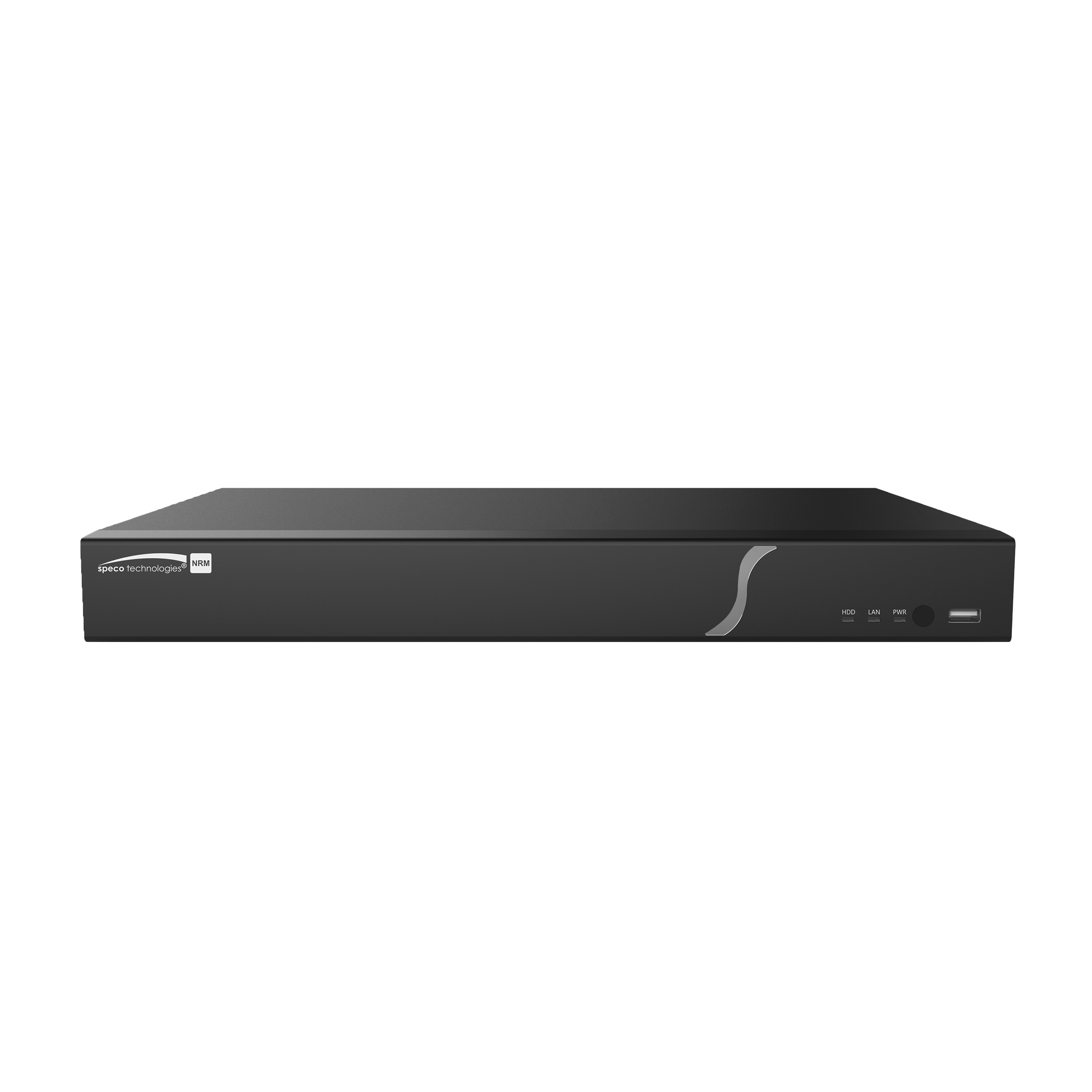 Speco Technologies N4NRM 4 Channel 4K H.265 NVR with PoE and 1 SATA- NDAA Compliant