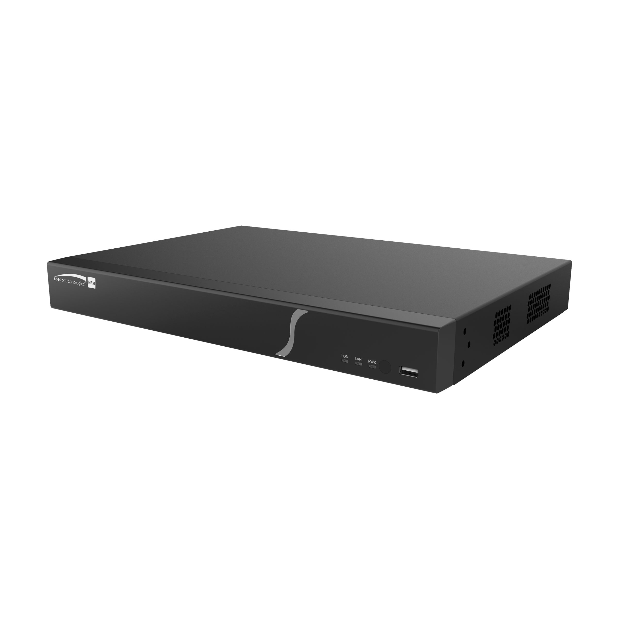 Speco Technologies N4NRM 4 Channel 4K H.265 NVR with PoE and 1 SATA- NDAA Compliant