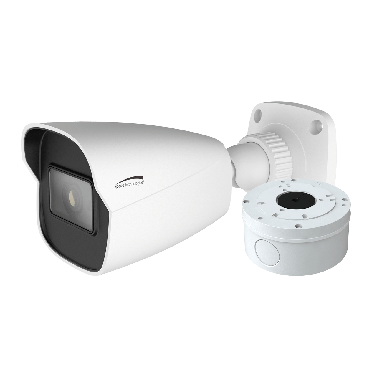 Speco Technologies SPE-O2VB1 2MP H.265 IP Bullet Camera with IR, 2.8mm Fixed Lens, Included Junction Box, Whi (SPE-O2VB1)