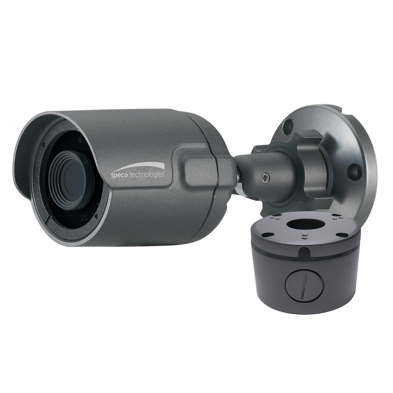 Speco Technologies SPE-O2iB9 2MP Intensifier IP Bullet Camera, 3.6mm Fixed Lens, Included Junction Box, Dark (SPE-O2iB9)