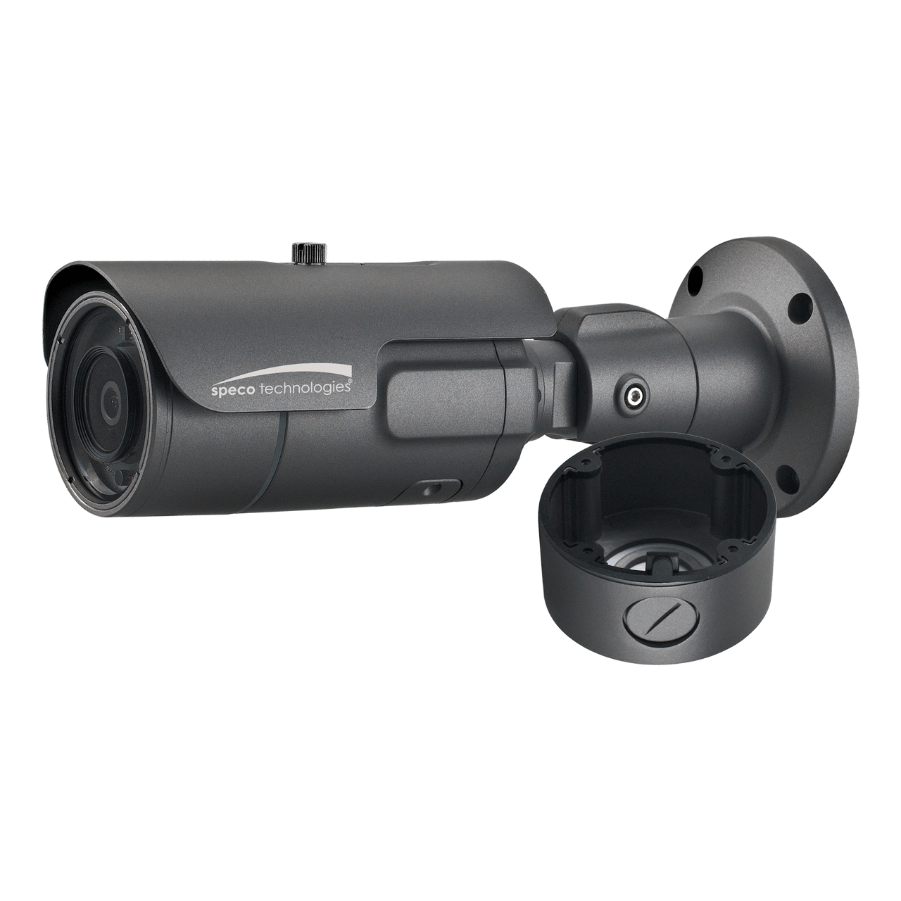 Speco Technologies SPE-O2iB68M 2MP Intensifier IP Bullet Camera, 2.7-12mm Motorized Lens, Included Junction Box (SPE-O2iB68M)