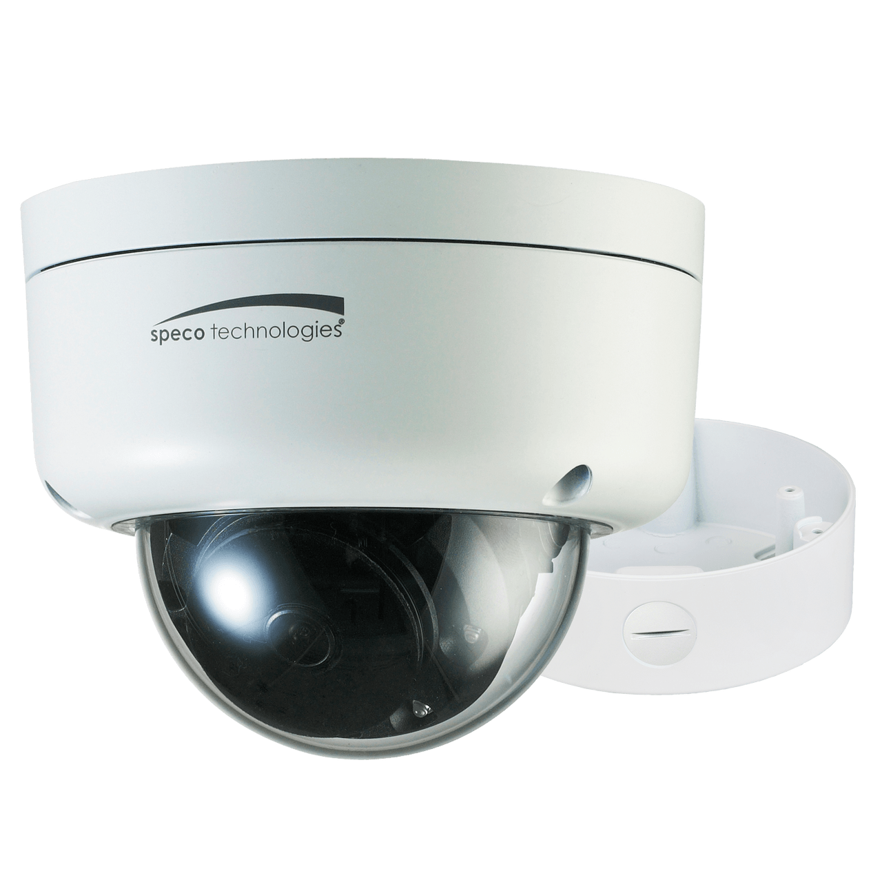 Speco Technologies SPE-O3FD8M 3MP FIT Vandal Dome IP Camera, 2.9-12mm motorized lens, White, TAA (SPE-O3FD8M)