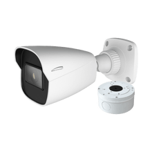 Speco Technologies O8VB1 8MP H.265 IP Bullet Camera with IR, 2.8mm fixed lens, Junction Box, White