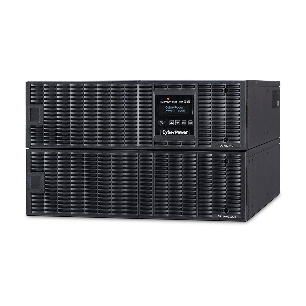 CyberPower OL10KRTHW 10KVA/10KW, online double-conversion UPS, maintenance bypass switch