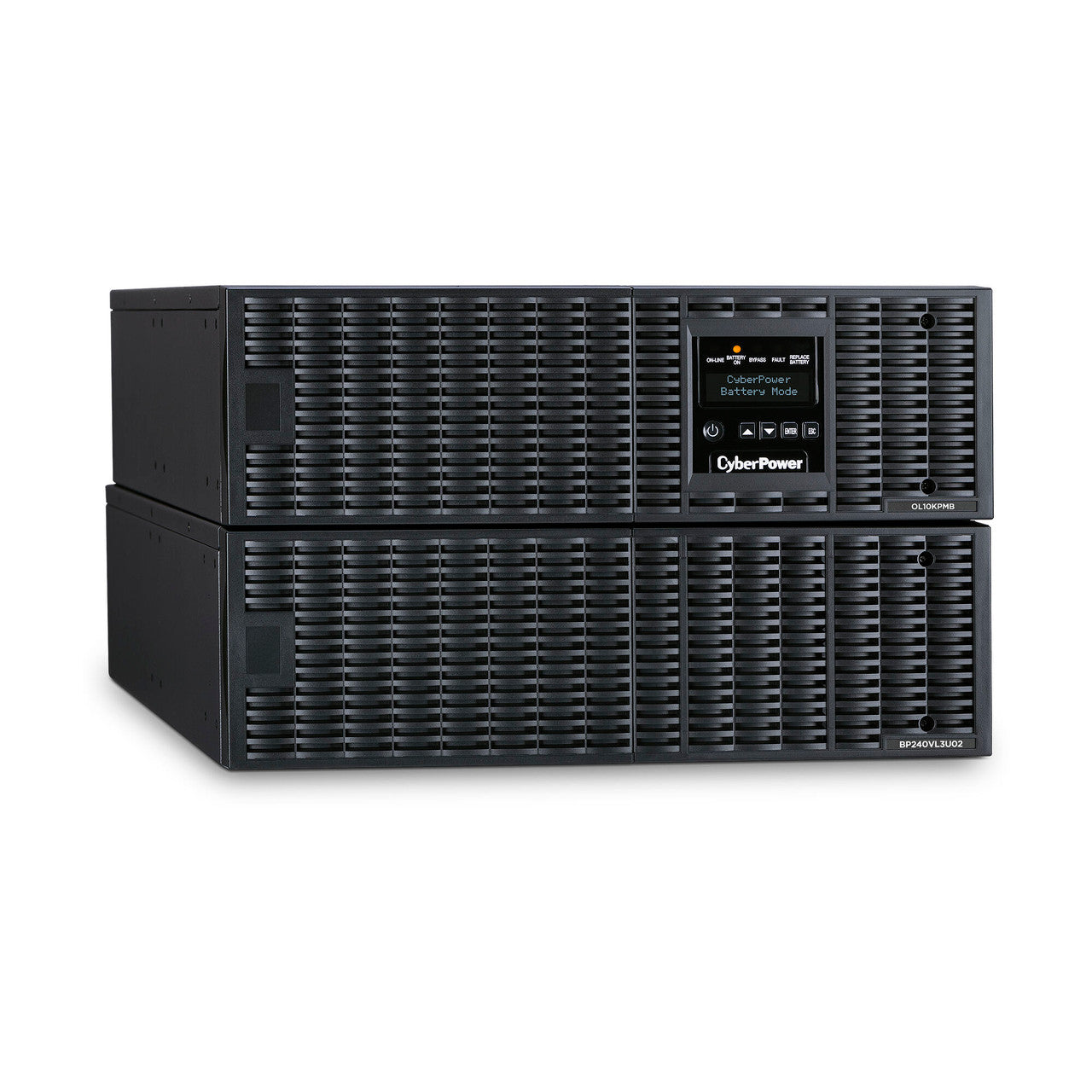 CyberPower OL10KRTHW 10KVA/10KW, online double-conversion UPS, maintenance bypass switch