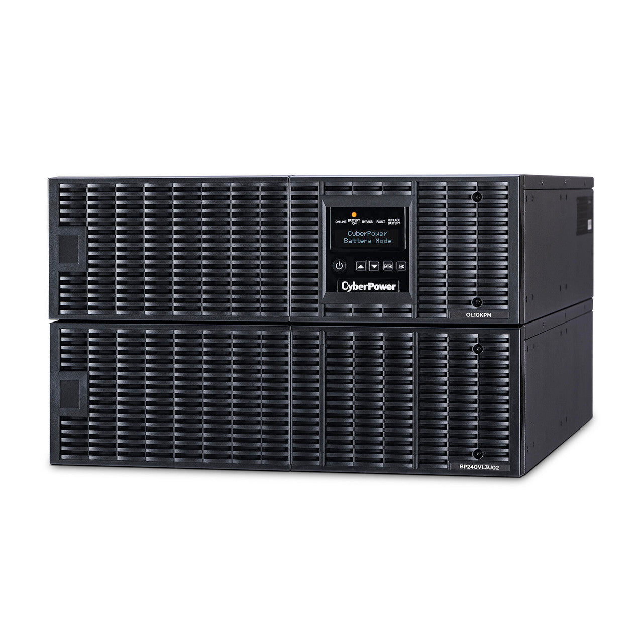 CyberPower OL10KRT 10KVA/10KW, online double-conversion UPS, Sine wave output, 6U rack/tower convertible