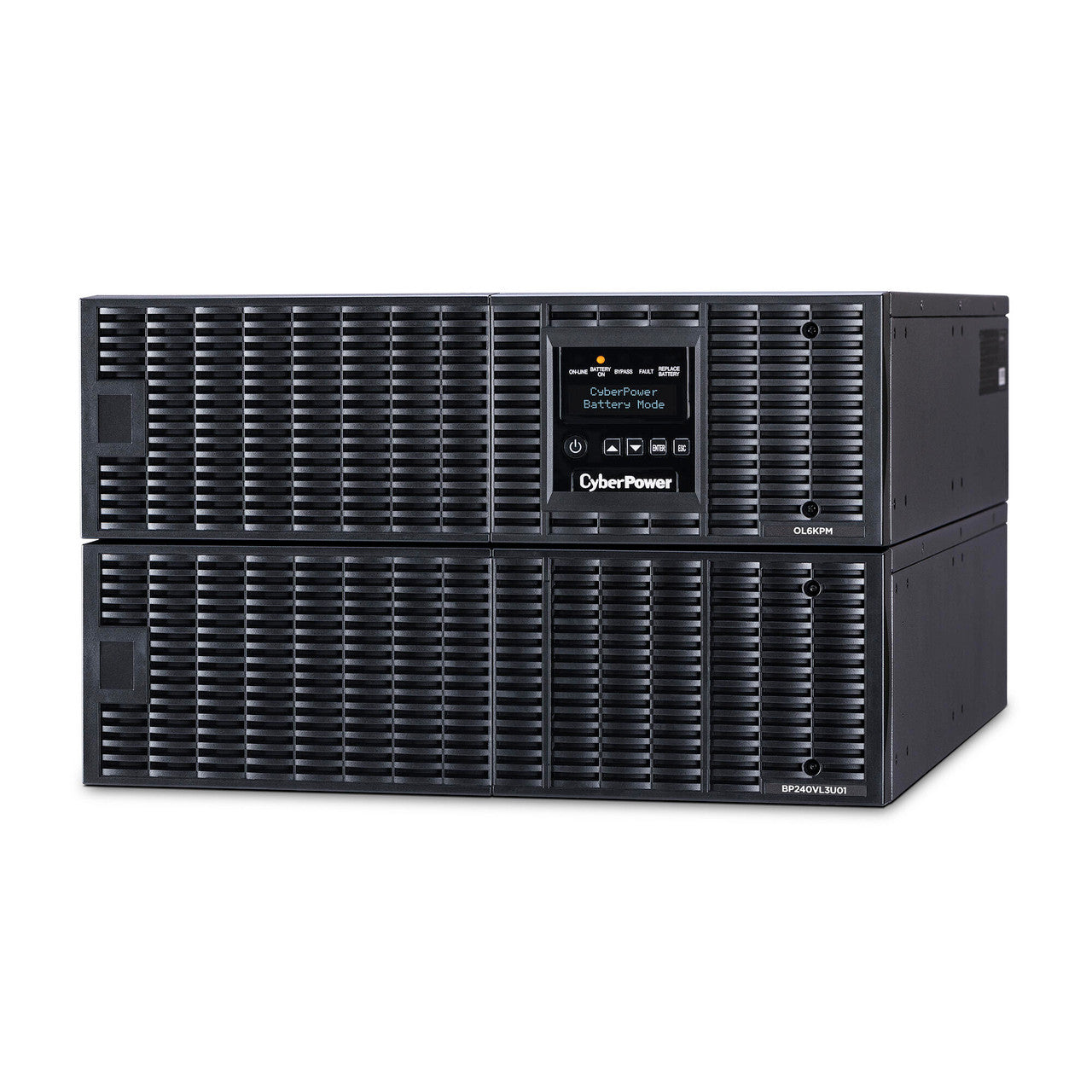 CyberPower OL6KRT 6KVA/5.4KW, online double-conversion UPS, Sine wave output, 6U rack/tower convertible
