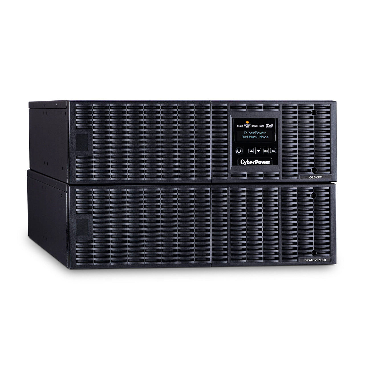 CyberPower OL6KRT 6KVA/5.4KW, online double-conversion UPS, Sine wave output, 6U rack/tower convertible
