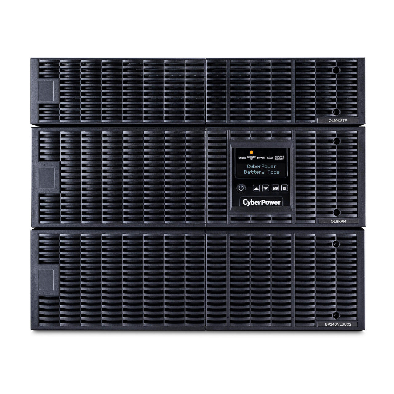 CyberPower OL8KRTF 8KVA/8KW, online double-conversion UPS, 10KW step-down transformer included