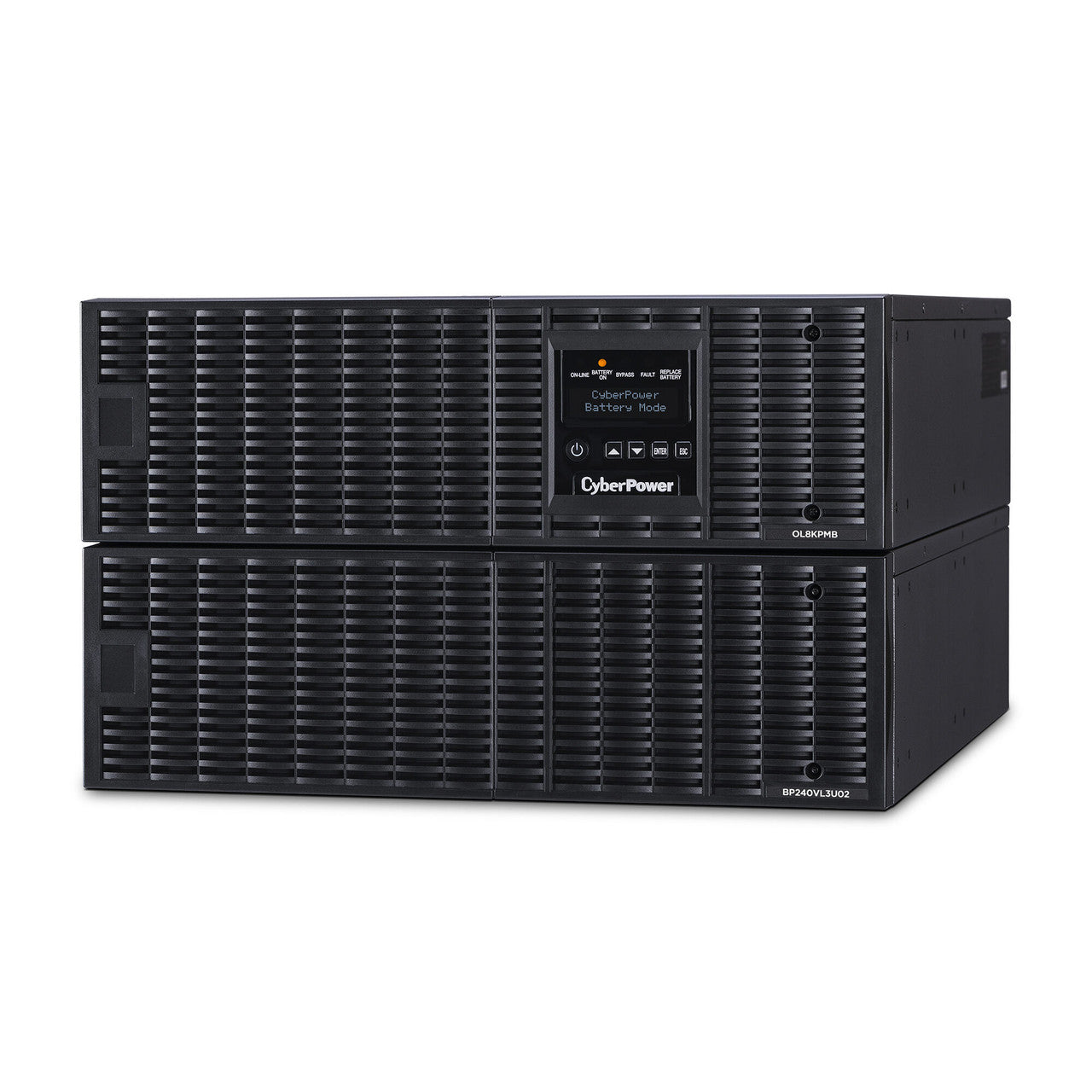 CyberPower OL8KRTHW 8KVA/8KW, online double-conversion UPS, PF=1, 6U rack/tower convertible