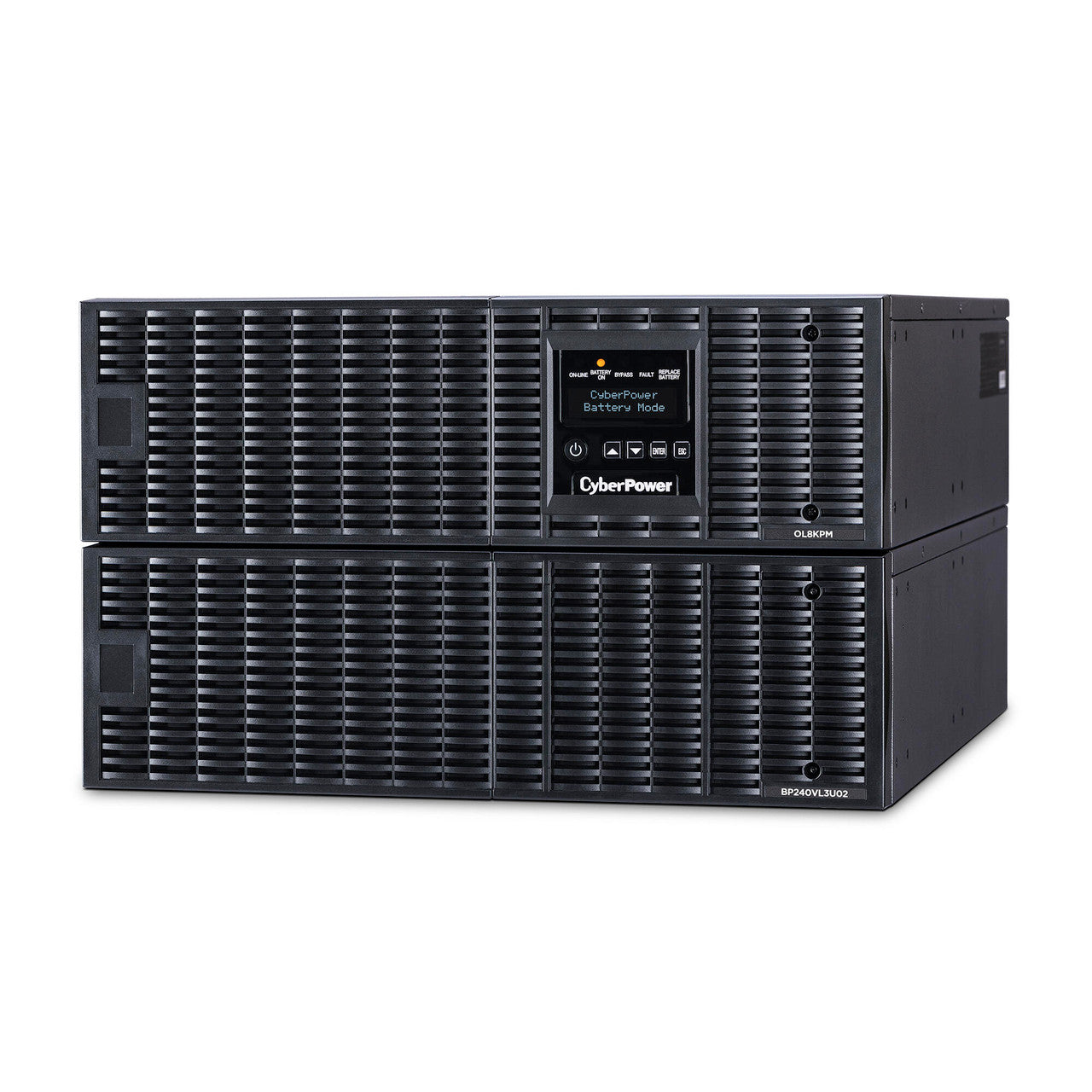 CyberPower OL8KRT 8KVA/8KW, online double-conversion UPS, Sine wave output, 6U rack/tower convertible