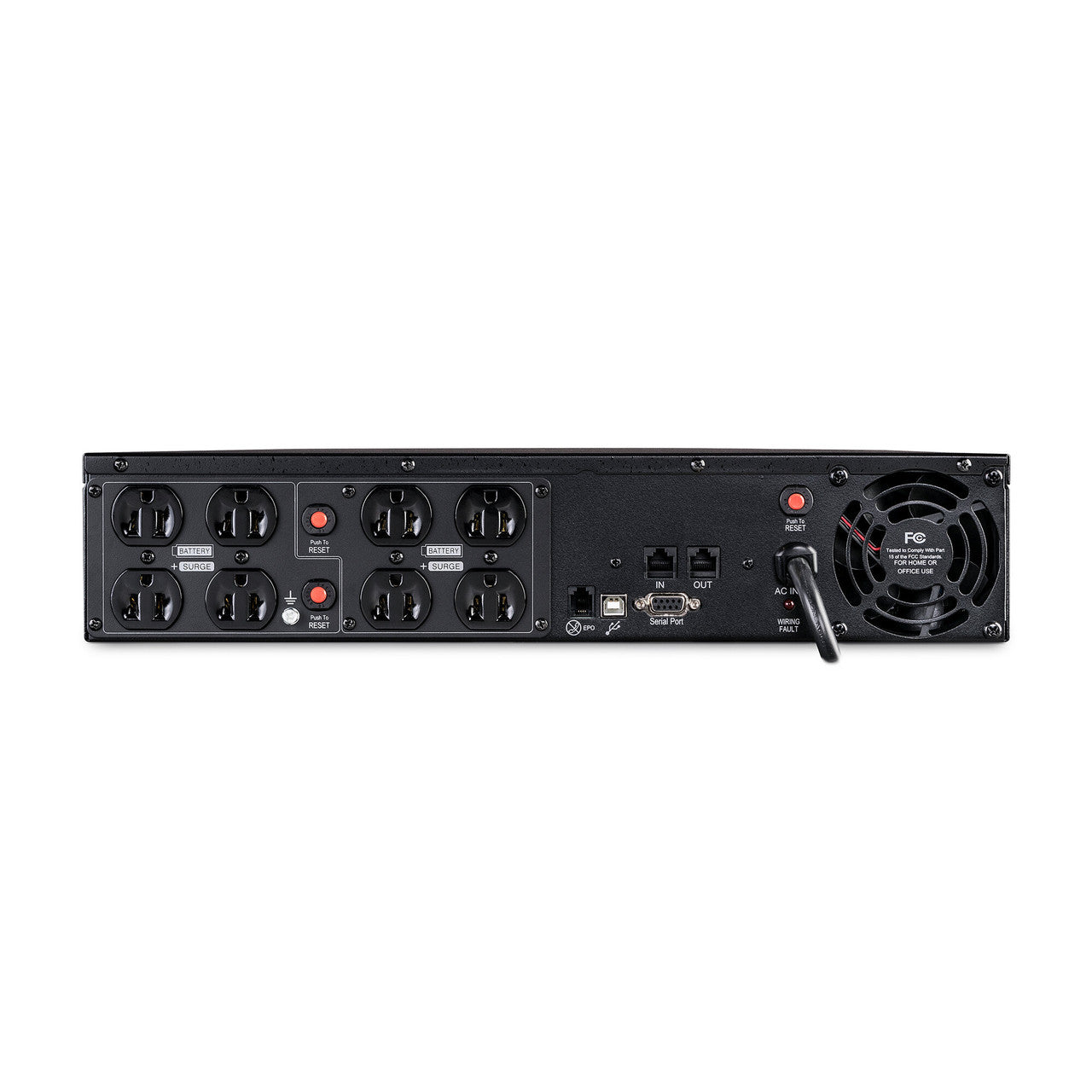 CyberPower OR1500PFCRT2U 1500VA/1050W Rack/Tower UPS with 8 outlets Sine Wave output AVR and LCD