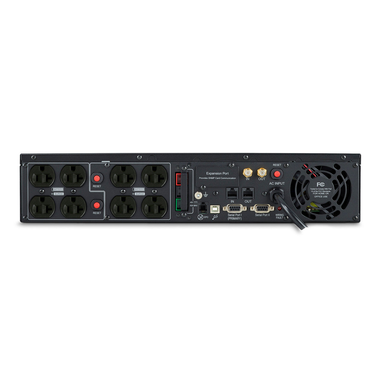 CyberPower OR2200LCDRTXL2U 2100VA/1650W, Line Interactive UPS, 2U Rack/Tower, NEMA 5-20P w/10 ft cord