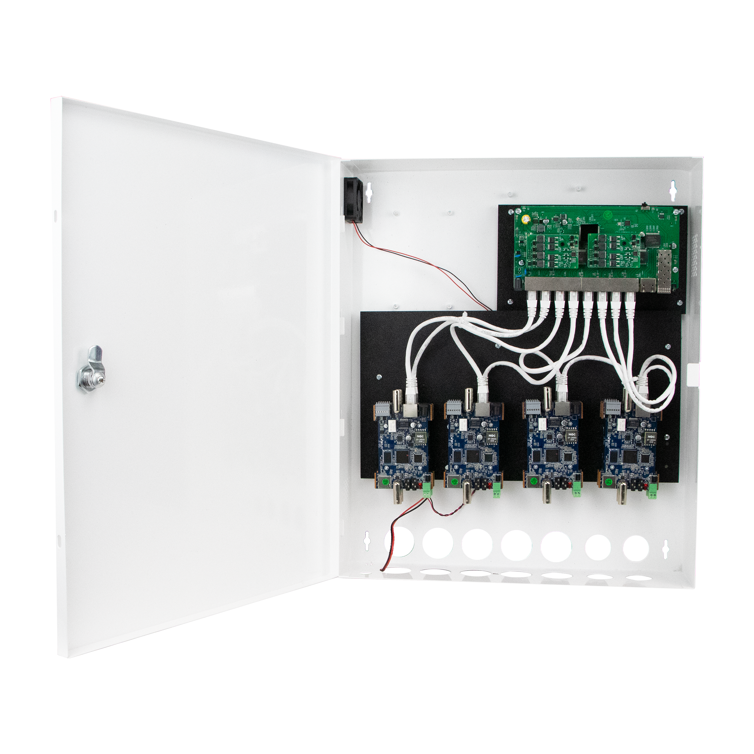 Speco Technologies OSW8T2 8-Channel 5MP IP Encoder with Advanced Analytics