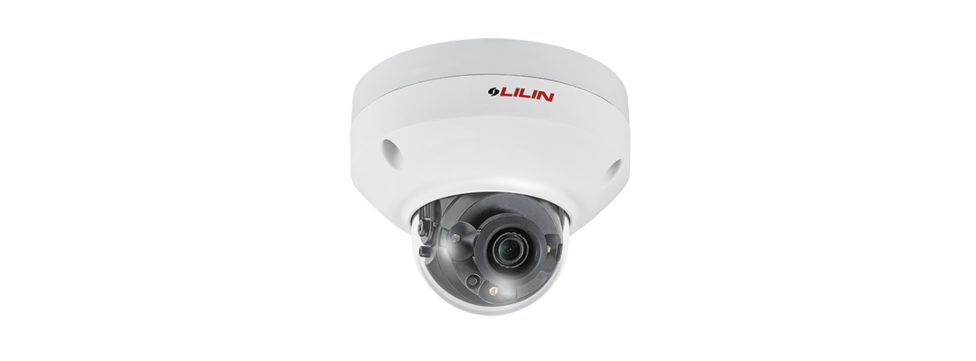 LILIN P6R6352E2 5MP Day & Night Fixed IR Vandal Resistant Dome IP Camera