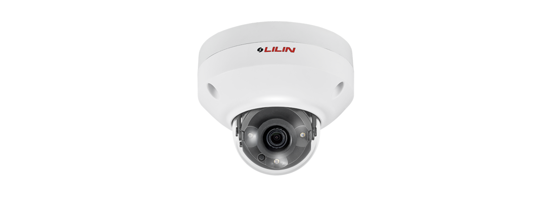 LILIN P6R6352E2 5MP Day & Night Fixed IR Vandal Resistant Dome IP Camera