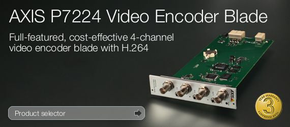 AXIS P7224 (0418-001) Video Encoder Blade