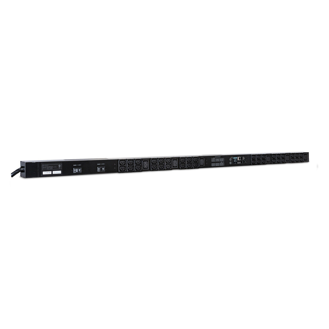 CyberPower PDU31106 MONITORED PDU, 30A (DERATED TO 24A), 200-240V, 50/60 HZ, 36 x IEC-320 C13 OUTLETS + 6 x IEC-320 C19 OUTLETS