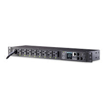 CyberPower PDU41002 Switched PDU 20A 120V NEMA (L)5-20P input 8 NEMA 5-20R output 12ft cord 1U 3 Year Warranty