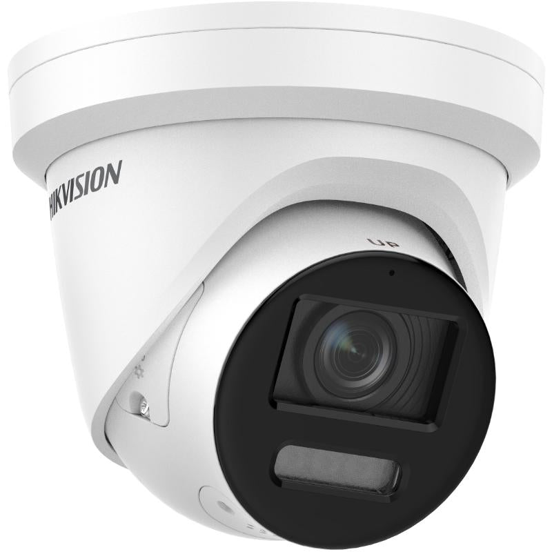 Hikvision DS-2CD2387G2-LSU/SL BLACK 8MP ColorVu Strobe Light and Audible Warning Fixed Turret Network Camera