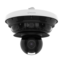 Hanwha PNM-C34404RQPZ 34MP 5 CH, AI, IR, PTRZ Multi-directional outdoor camera with PTZ / 4K x 4 PTRZ + 2MP 40x PTZ