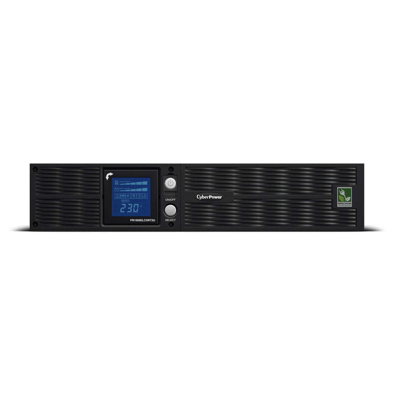CyberPower PR1000ELCDRT2U 1000VA/700W 230V Sinewave 8 IEC outlet, AVR LCD AVR Rackmount