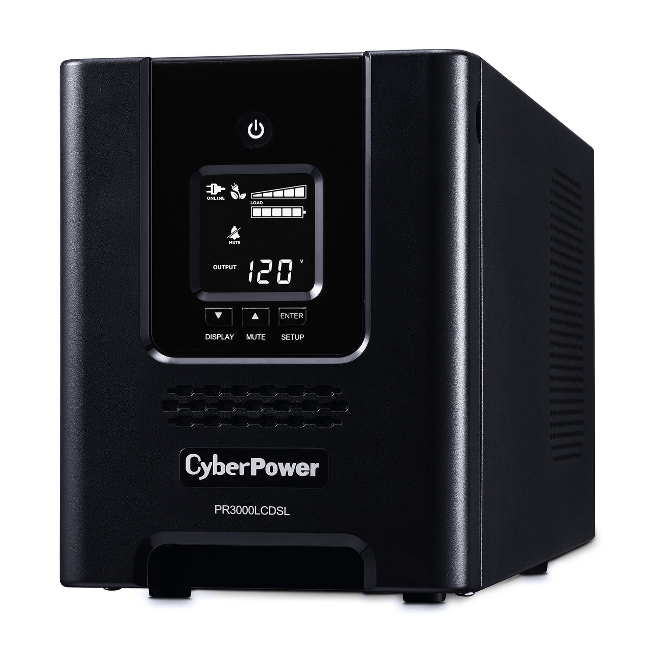 CyberPower PR3000LCDSL 3000VA/2700W, Pure Sine Wave, NEMA L5-30P (straight), 10 ft