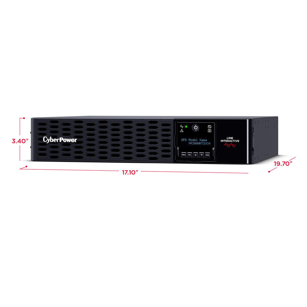 CyberPower PR3000RT2UCN Smart App Sinewave