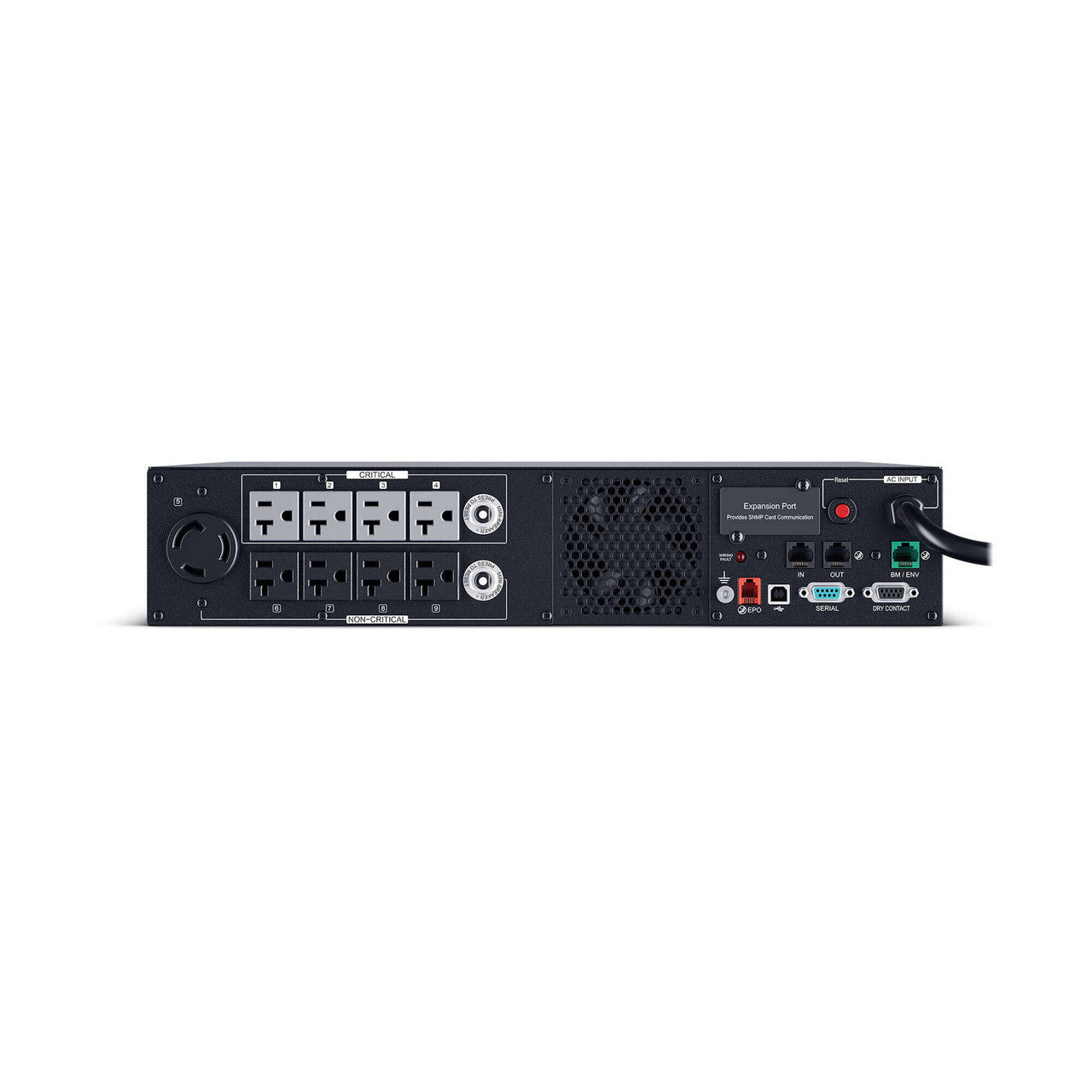 CyberPower PR3000RT2U 3000VA/3000W, Sine Wave, 2U, NEMA L5-30P, 10 Ft Cord, 8 NEMA 5-20R +1 NEMA L5-30R