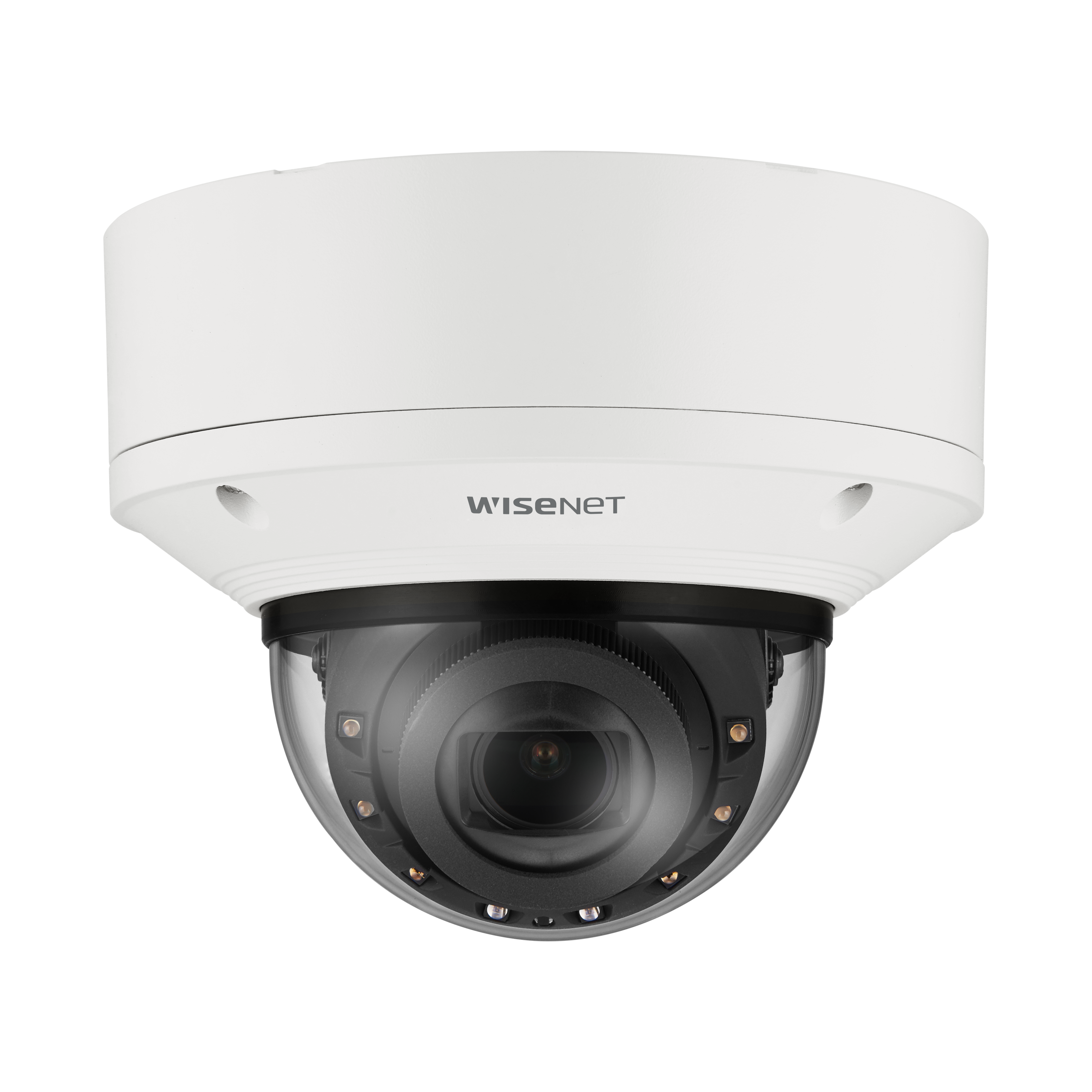 Hanwha XND-8083RV 6MP IR Indoor Vandal Dome AI Camera