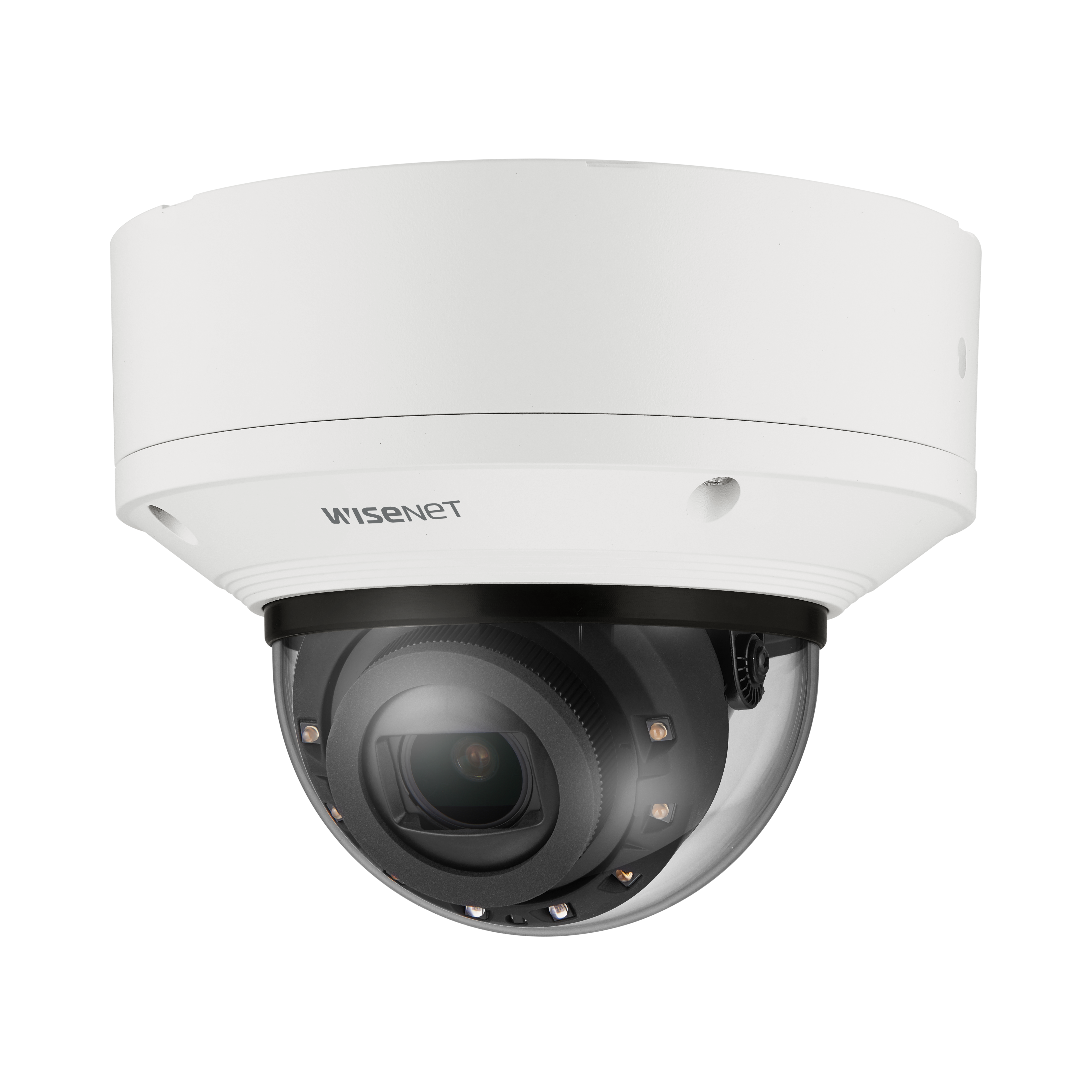 Hanwha XND-8083RV 6MP IR Indoor Vandal Dome AI Camera