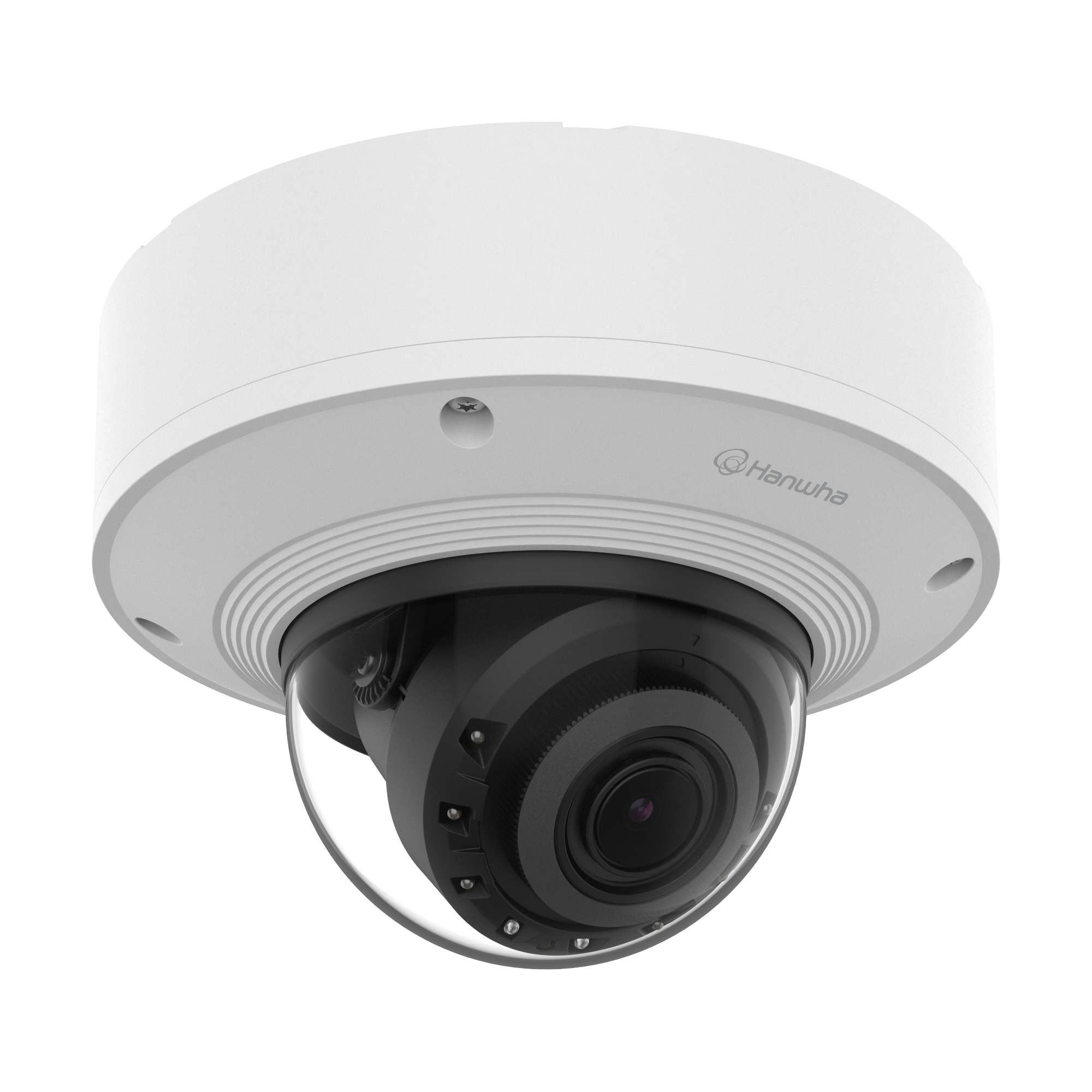 Hanwha XNV-A8085R 5MP IR Outdoor Vandal Dome AI Camera