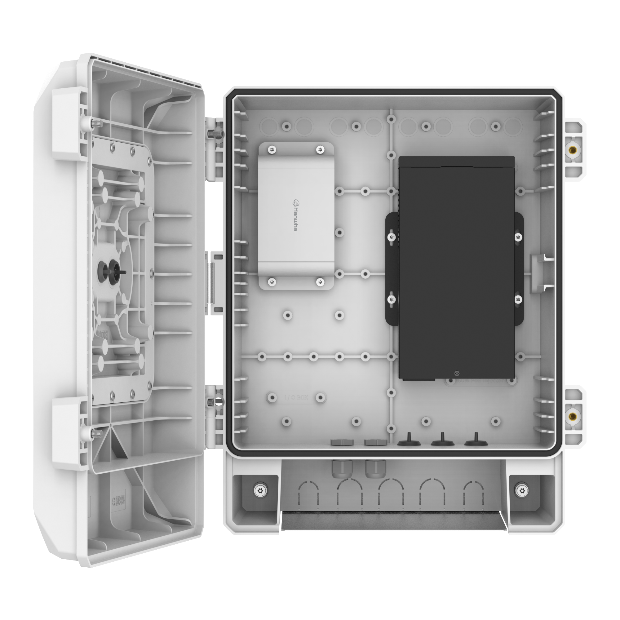 Hanwha SBP-150NBW Cabinet